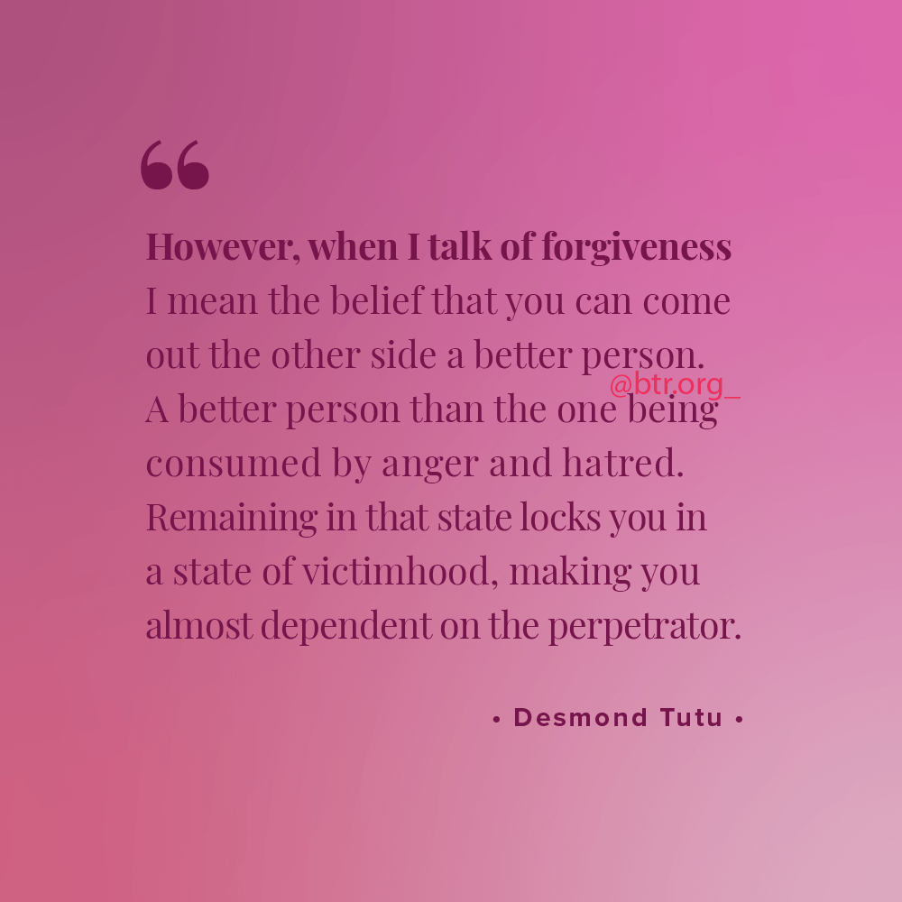Forgiveness is Not Necessary when You Are a Victim of Intimate Betrayal Forgiveness Is Not Necessary When You Are a Victim of Betrayal Trauma