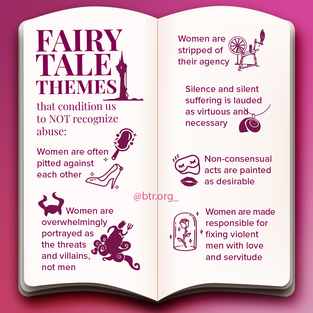 the Five Ways Fairy Tales Brainwashed Women Not to Recognize Abuse Five of the Ways Fairy Tales Brainwash Us To Not Recognize Abuse